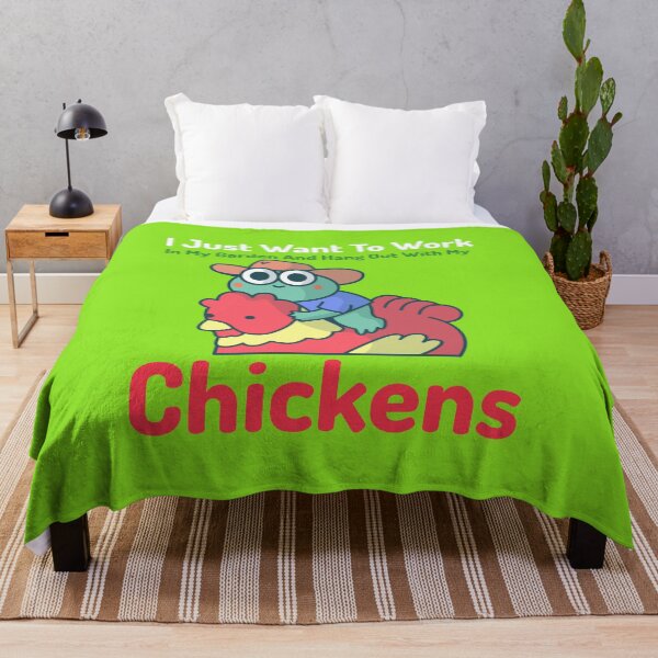 Item preview, I Just Want To Work In My Garden And Hang Out With My Chickens designed and sold by Masayakana.
