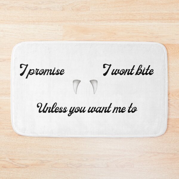 Item preview, promise I wont bite designed and sold by AgapeStreetwear.