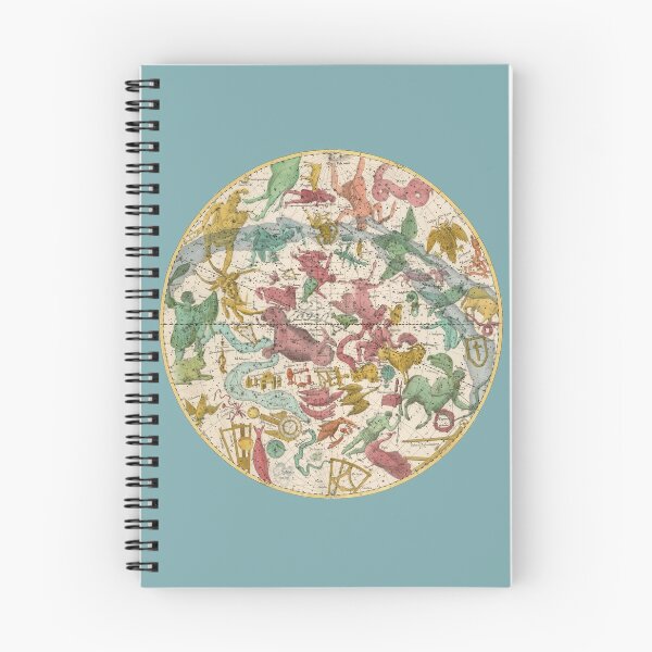 Item preview, Starry Hemisphere Rams: Constellations map in 1801  designed and sold by ganje.