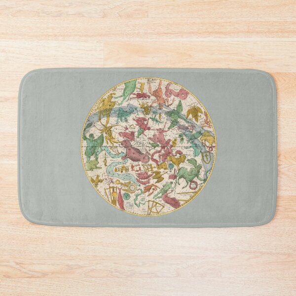 Item preview, Starry Hemisphere Rams: Constellations map in 1801  designed and sold by ganje.
