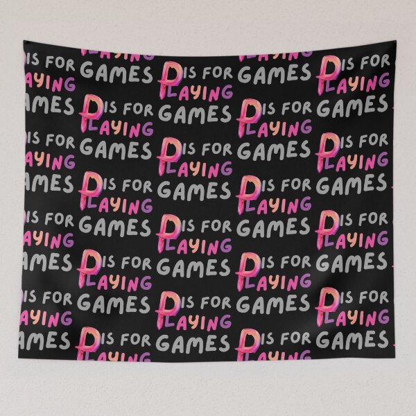 Item preview, P is for Playing Games Pink Design designed and sold by SweetAndSpice.