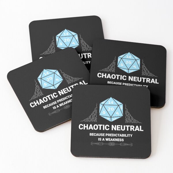 Item preview, Chaotic Neutral Because Predictability Is A Weakness designed and sold by Free Shipping ✨ TODAY ONLY!.