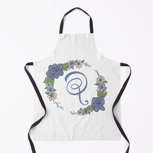 Item preview, Blue Floral Q designed and sold by missmann.