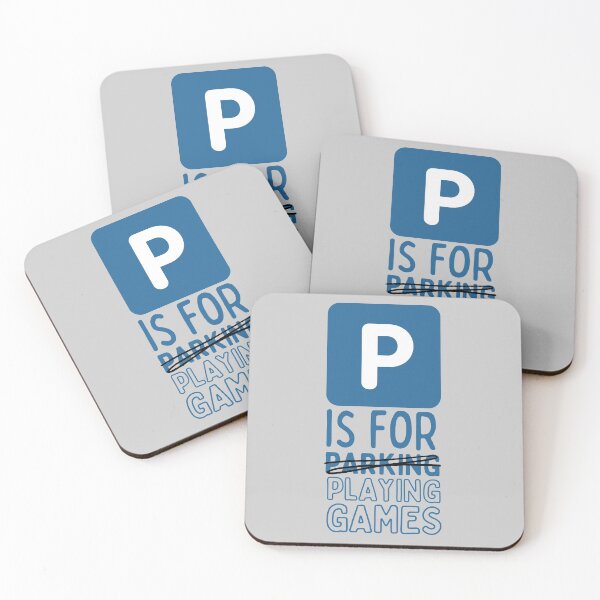 Item preview, P is for Playing Games Parking Design designed and sold by SweetAndSpice.