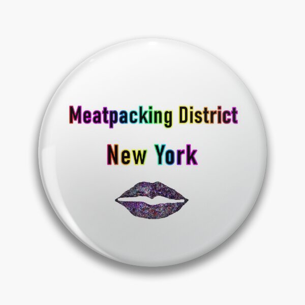 Item preview, Meatpacking District N Y - 3 Glitter Lips designed and sold by KATKattalestv.