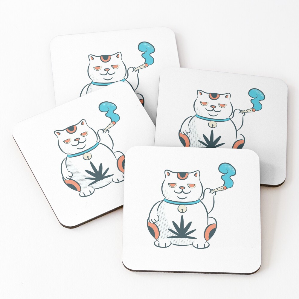 Item preview, Coasters (Set of 4) designed and sold by RedsStickerShop.