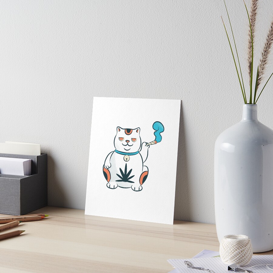 Item preview, Art Board Print designed and sold by RedsStickerShop.