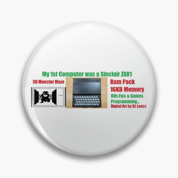 Item preview, My First Computer Was A Sinclair ZX81 designed and sold by DJLancs.