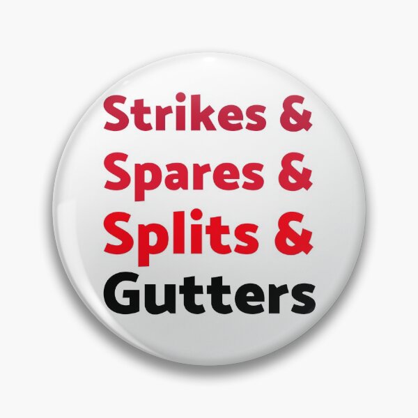 Item preview, Strikes and Spares and Splits and Gutters designed and sold by Clothing-Guru.