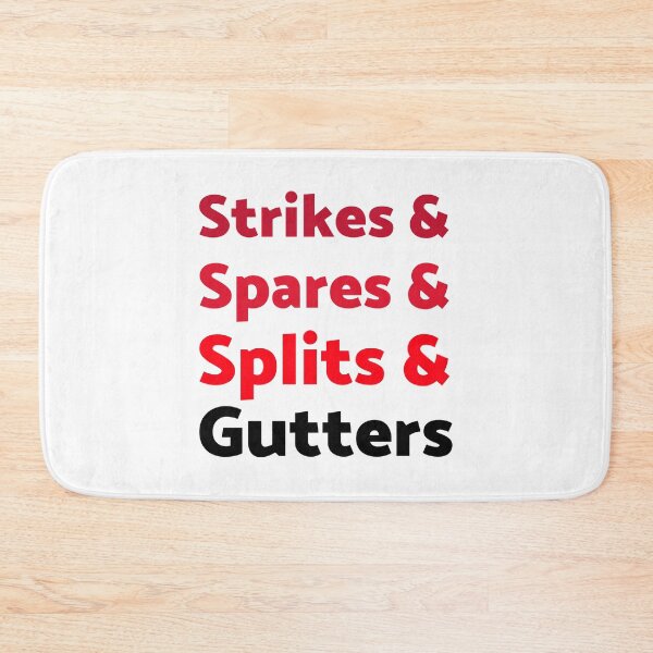 Item preview, Strikes and Spares and Splits and Gutters designed and sold by Clothing-Guru.
