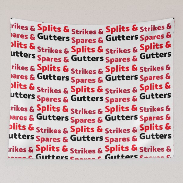 Item preview, Strikes and Spares and Splits and Gutters designed and sold by Clothing-Guru.