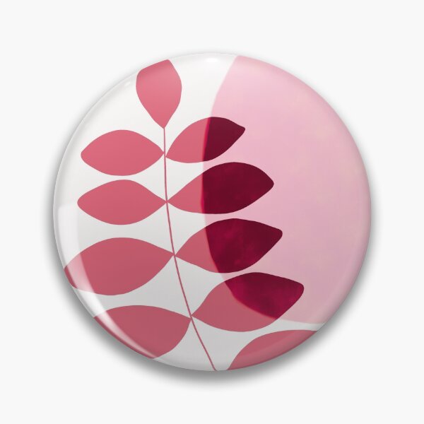 Item preview, Pink Modern Abstract Leaf designed and sold by Mirushy.