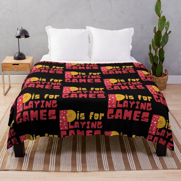 Item preview, Copy of P is for Playing Games Red and Yellow Design designed and sold by SweetAndSpice.