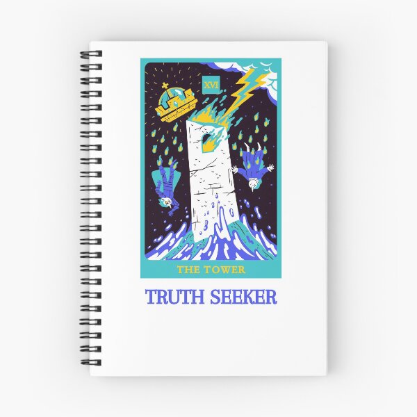 Item preview, Truth seeker - The Tower ( tarot ) designed and sold by WithAngela.