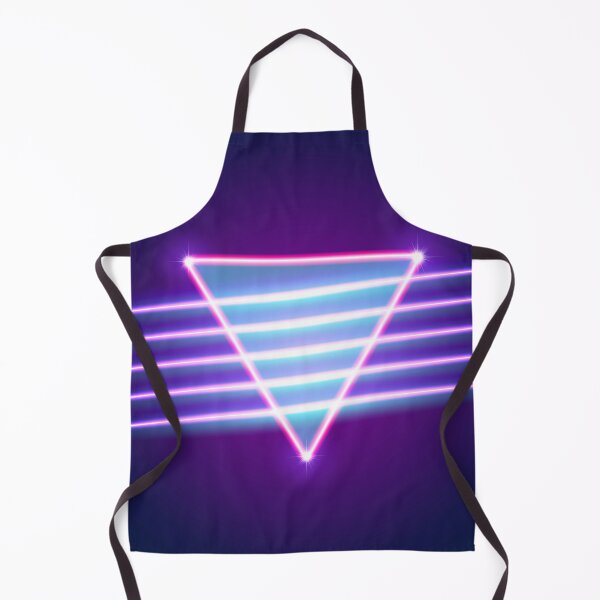 Item preview, Neon Pyramid Retro Style designed and sold by vintage-glow.