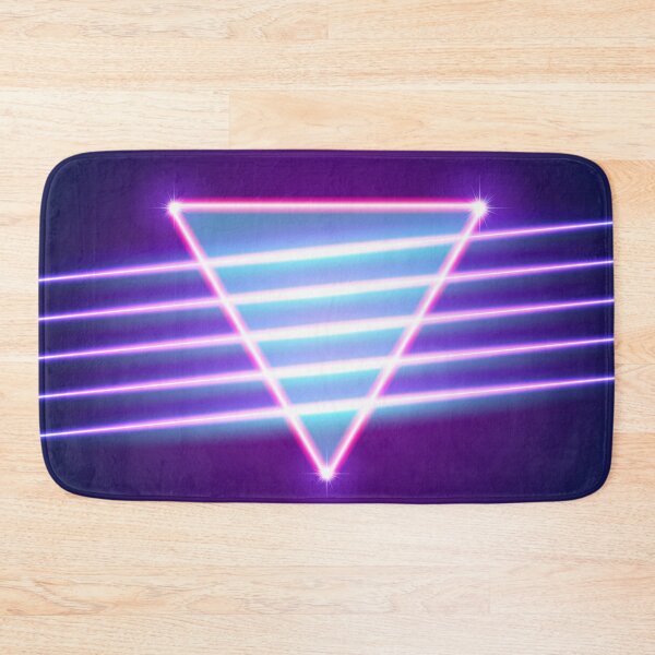 Item preview, Neon Pyramid Retro Style designed and sold by vintage-glow.
