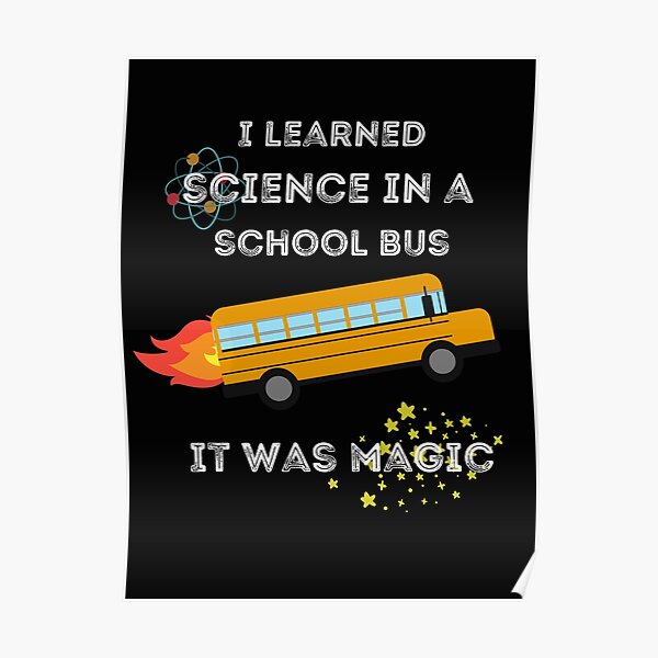 Magic School Bus Posters Redbubble