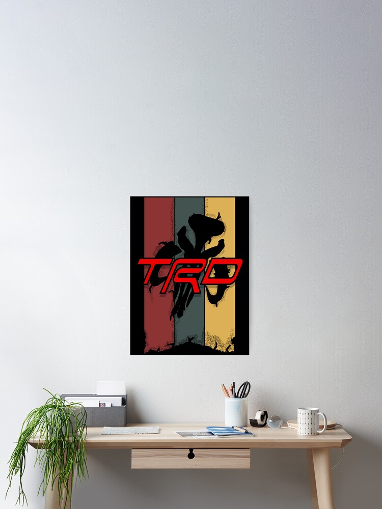 Bounty Hunter TRD Weathered Flag | Poster