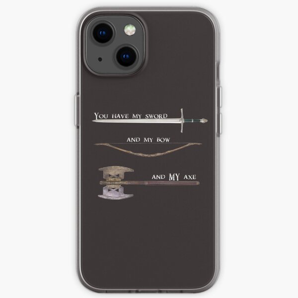 Bestseller - Du hast mein Schwert ... iPhone Flexible Hülle