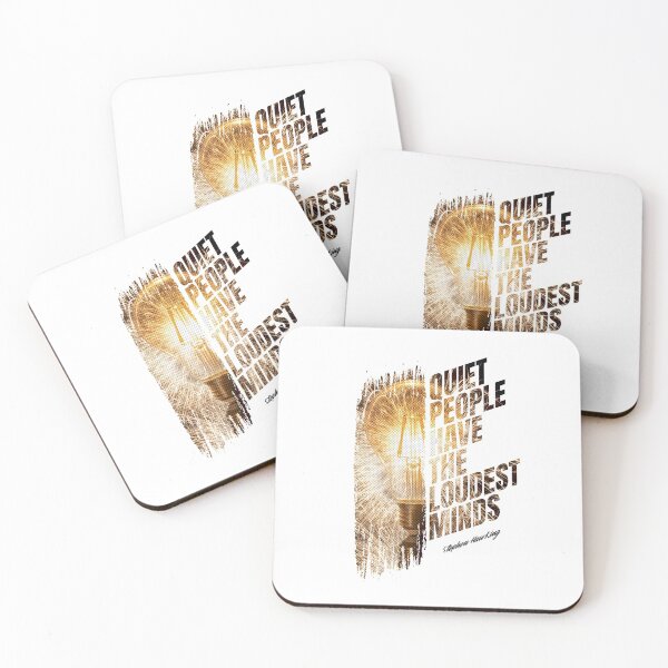 Item preview, Quiet People Have The Loudest Minds - Quote designed and sold by RedQuality.