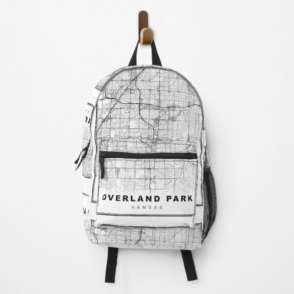 Overland Park Map Backpack