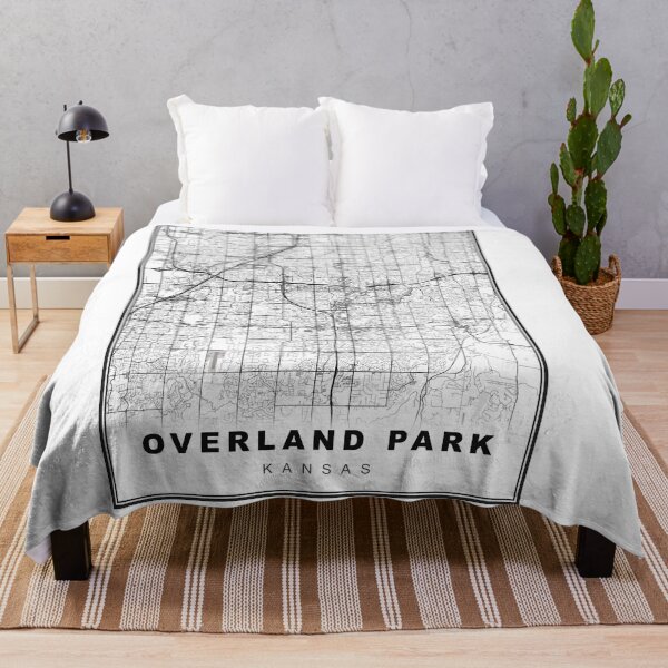 Item preview, Overland Park Map designed and sold by Tamas Das.