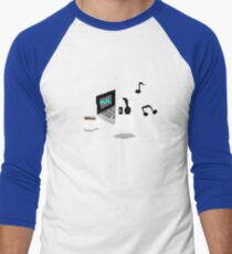 Napstablook Chill Undertale Men's Baseball ¾ T-Shirt