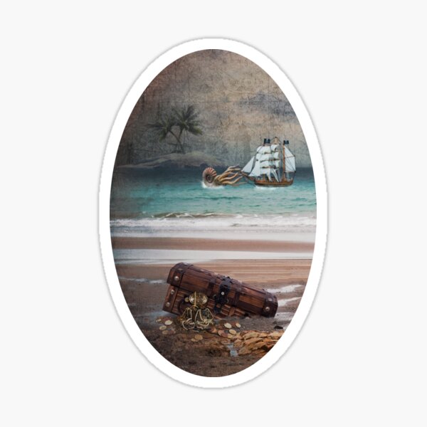 Pirate adventure Sticker
