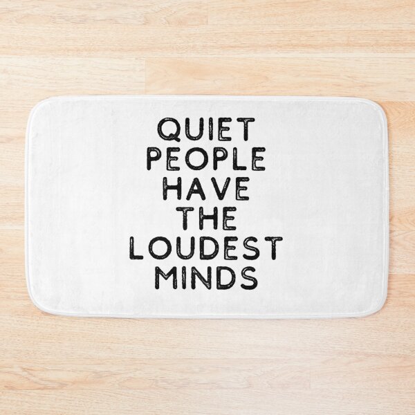 Item preview, Quiet People Have Loudest Mind Introvert Intelligence Day Dreamer Imagination Thinking designed and sold by Emerg-Apparel.