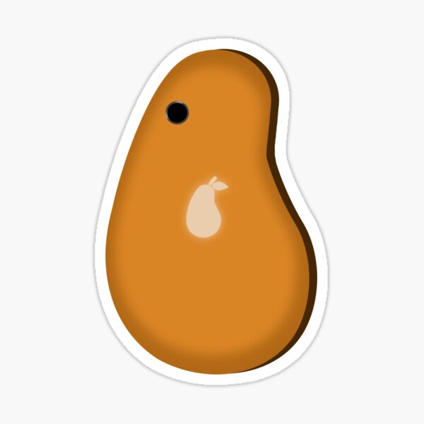 Téléphone Orange Pear Sticker