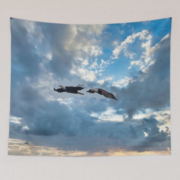 Item preview, Chandler and Hope in flight designed and sold by KDartisticeye.