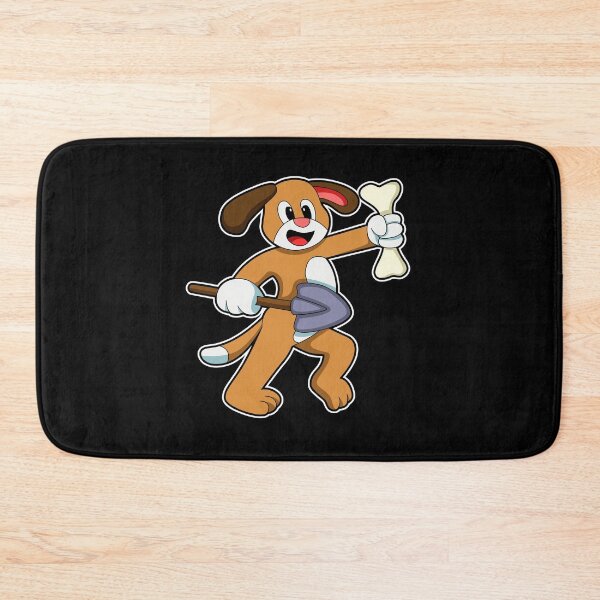 Item preview, Dog with Bone & Shovel designed and sold by Snabdesign84.