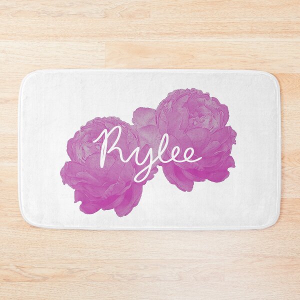 Item preview, Rylee Name Pink Peonies designed and sold by Sketchbrooke.