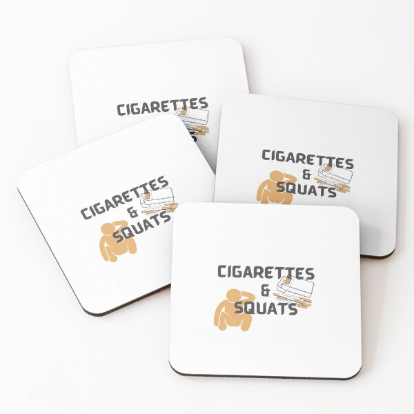 Item preview, lifestyle   Cigarettes and squats designed and sold by FourNuns.