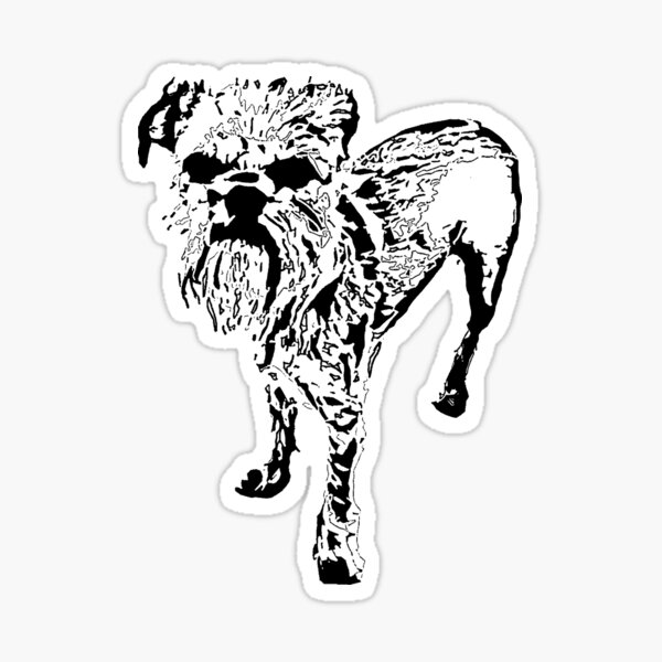 Griffon bruxellois Sticker