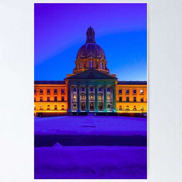 Item preview, Alberta Legislature Building at Dusk designed and sold by Sylvia Wong.