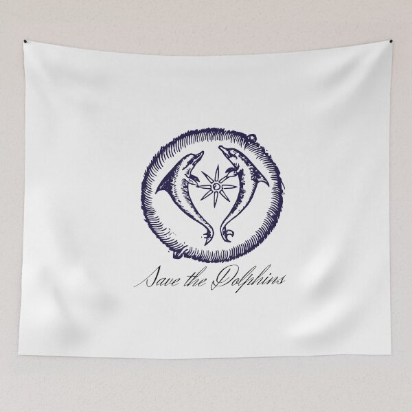 Item preview, Save The Dolphins designed and sold by Laurelbdesigns.