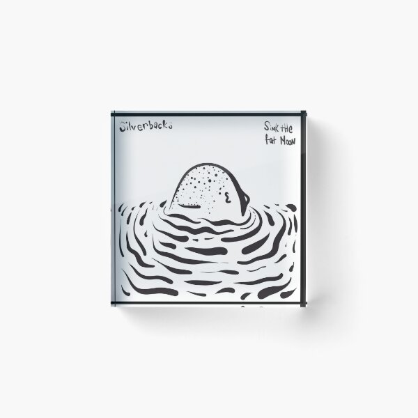 Item preview, Silverbacks: Sink The Fat Moon. cover designed and sold by BonBoMochiBall.