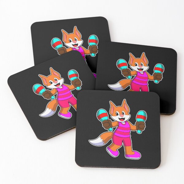 Item preview, Fox as Singer with Microphone designed and sold by Snabdesign84.