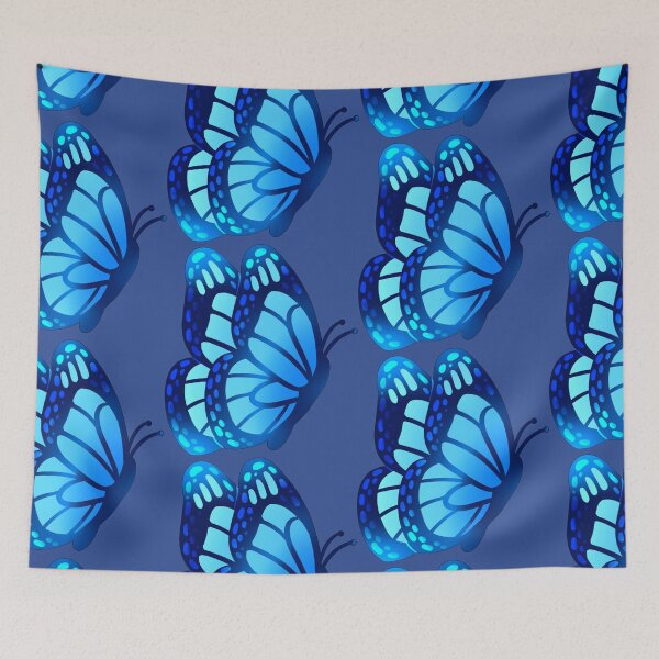Aperçu de l'œuvre Papillon Morpho bleu 3 créée et vendue par leashonlife.