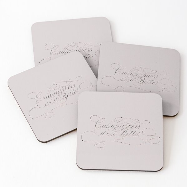 Item preview, Calligraphers do it Better designed and sold by TangledSquid.