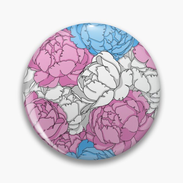 Item preview, Trans Floral Pride Flag designed and sold by izzychar.