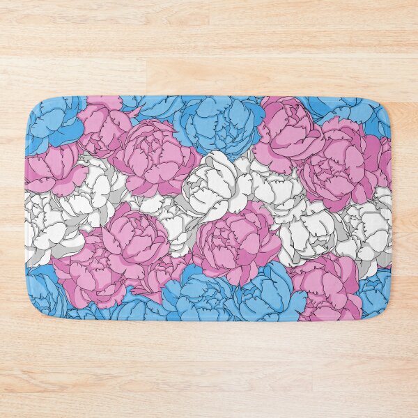 Item preview, Trans Floral Pride Flag designed and sold by izzychar.