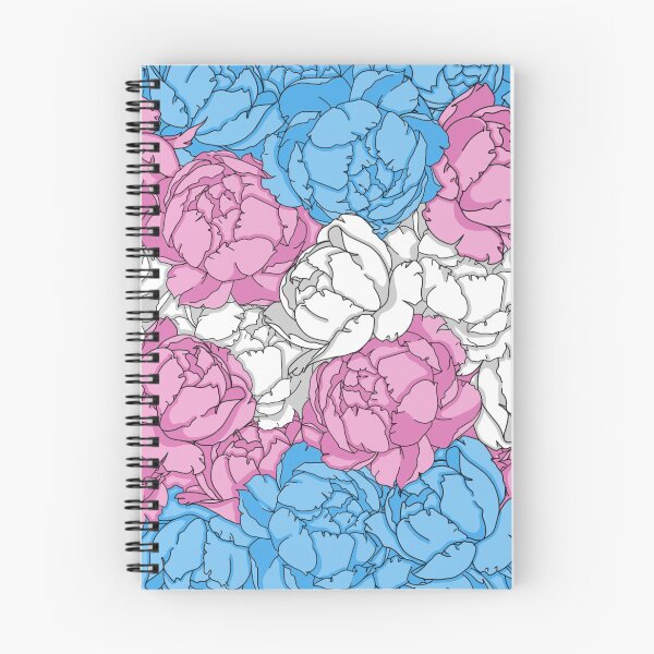 Item preview, Trans Floral Pride Flag designed and sold by izzychar.