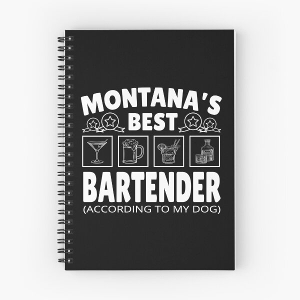 Item preview, Best Bartender, Montana designed and sold by Home-Spirit.