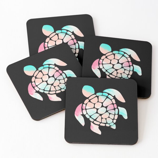 Item preview, Multicolor Tropical Turtle designed and sold by mynameisliana.