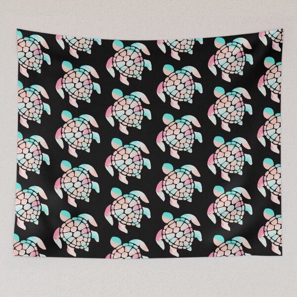 Item preview, Multicolor Tropical Turtle designed and sold by mynameisliana.