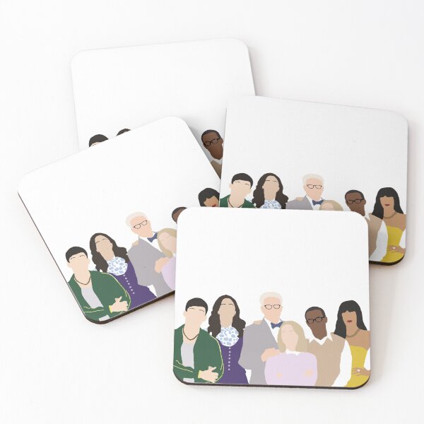 Item preview, The Good Places Humans + Michael and Janet designed and sold by emma-drawss.