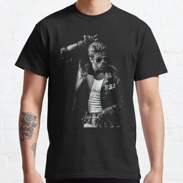 Retro George Gift Michael Love Musician Legends Never Die Classic T-Shirt