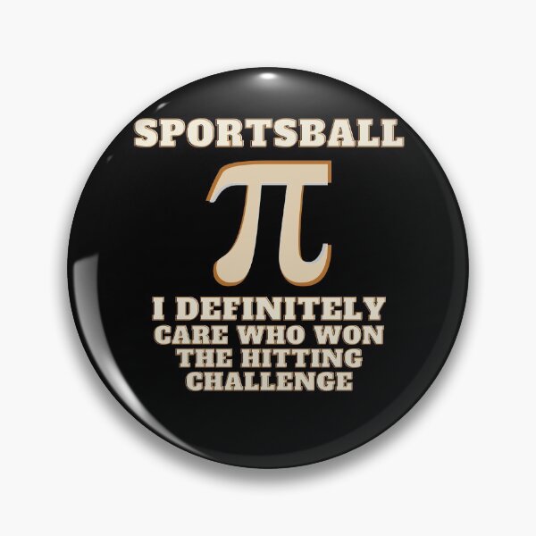 Item preview, Sportsball I Definitely Care Who Won The Hitting Challenge designed and sold by Mothe3rd.